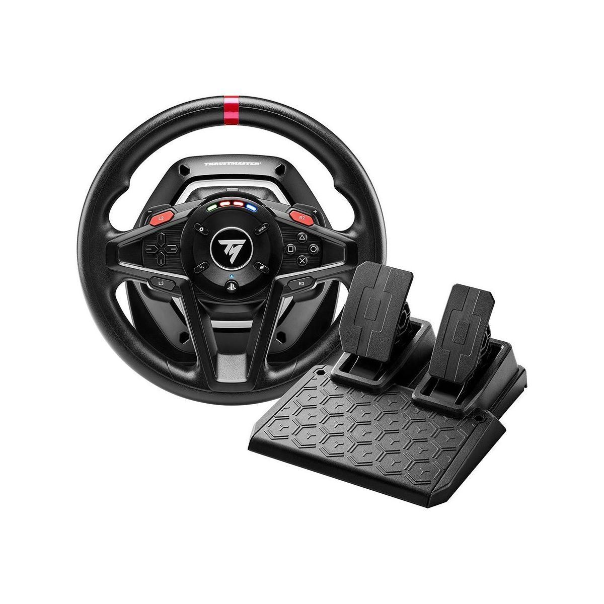 Thrustmaster Volant + Pédalier T128 Simtask pack Playstation