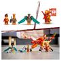 Voir la diapositive 7 : LEGO Ninjago 71762 - Le dragon de feu de Kaï - Évolution, Jouet pour Enfants +6 Ans, Set avec Figurines Guerriers Serpents avec bannière de mission à collectionner