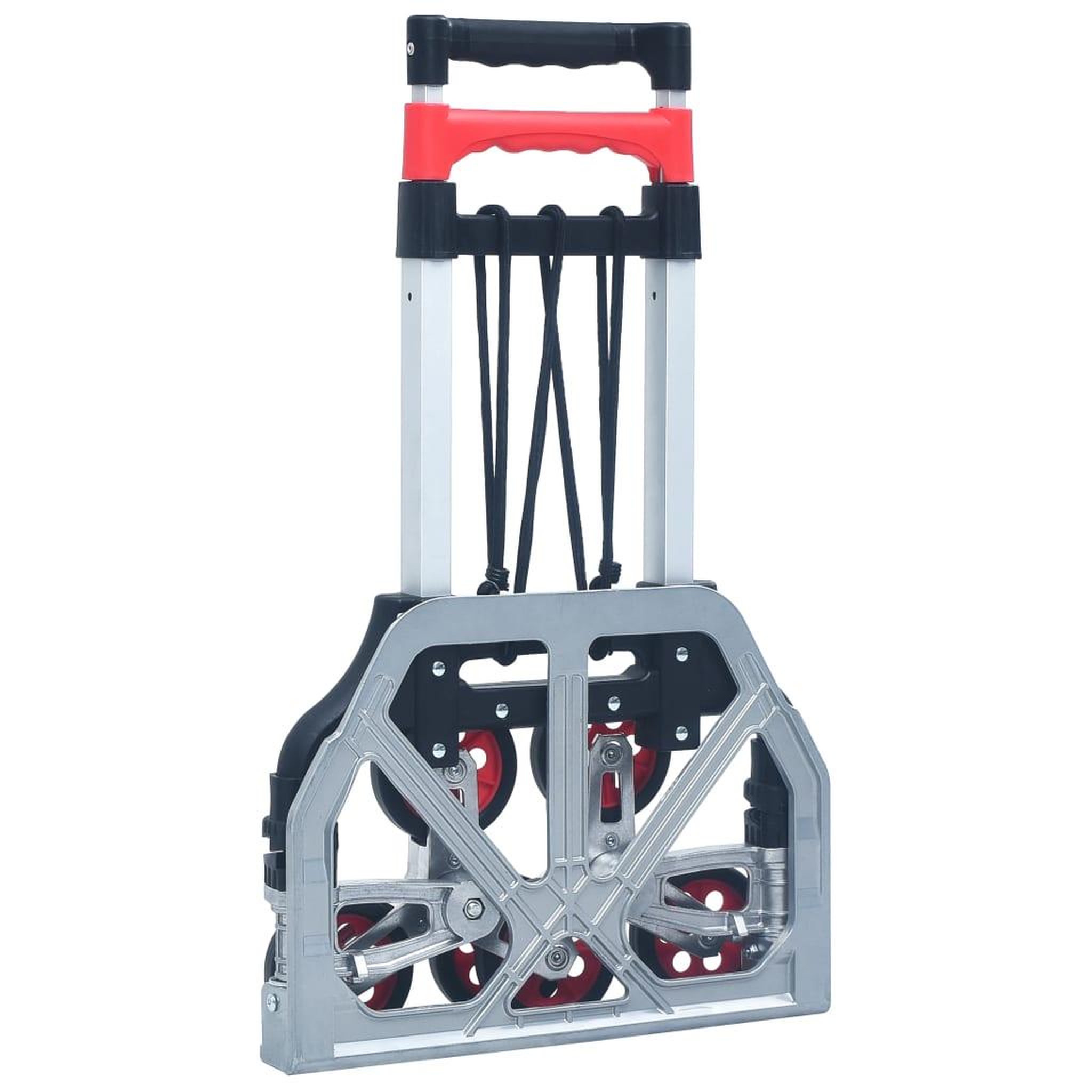 Voir la diapositive 5 : VIDAXL Chariot d'escalier pliable 70 kg aluminium argente