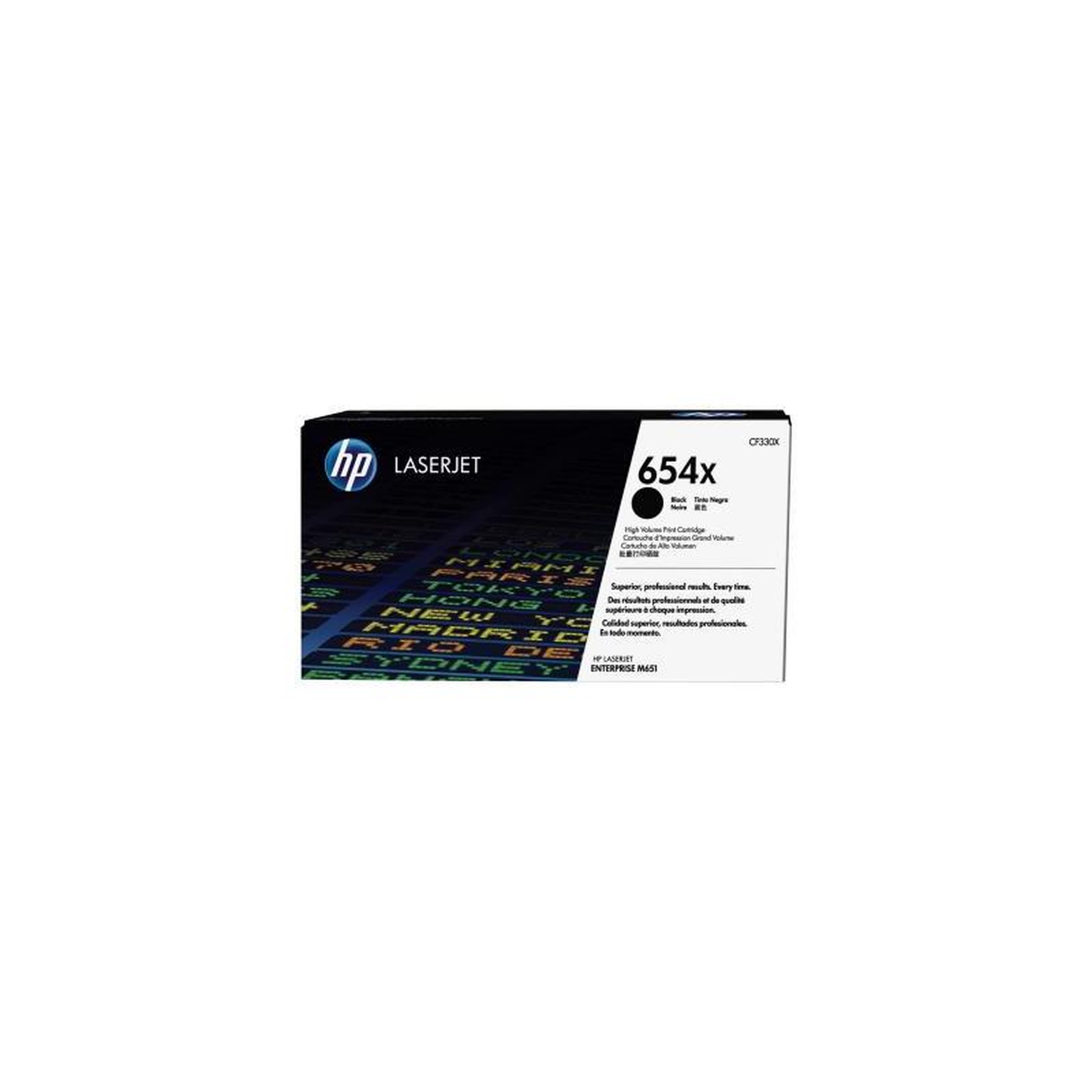 HP HP Cartridge No 654X HP654X HP 654X Black Schwarz (CF330X)