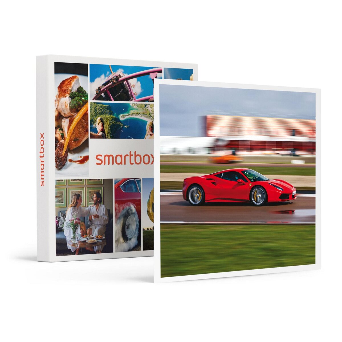 Smartbox Stage de pilotage : 2 tours sur le circuit de Dijon-Prenois en Ferrari F488 GTB - Coffret Cadeau Sport & Aventure