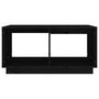 Voir la diapositive 5 : VIDAXL Table basse Noir 80x50x40 cm Bois massif de pin