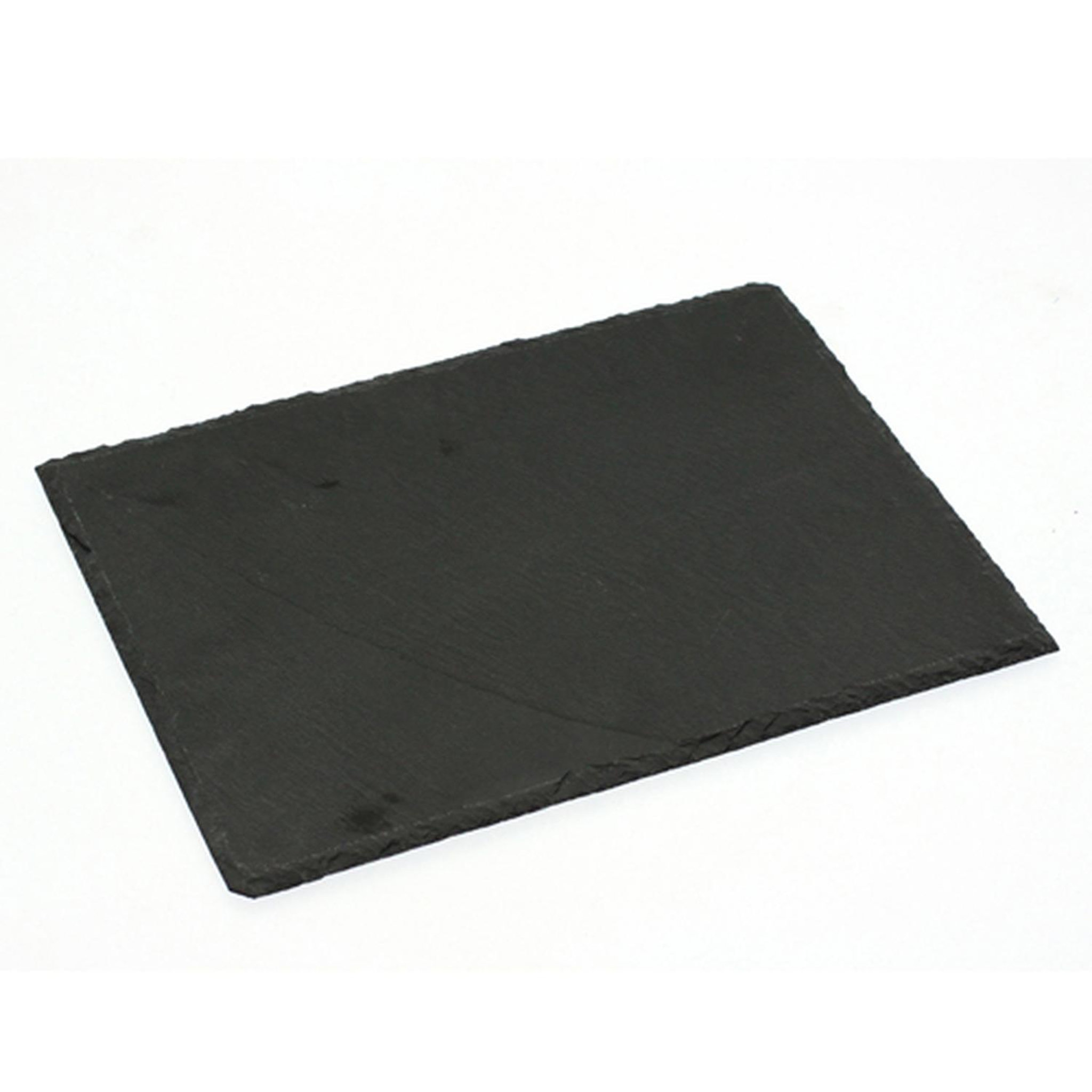 TOILINUX Lot 2x assiette en ardoise - l. 24 cm