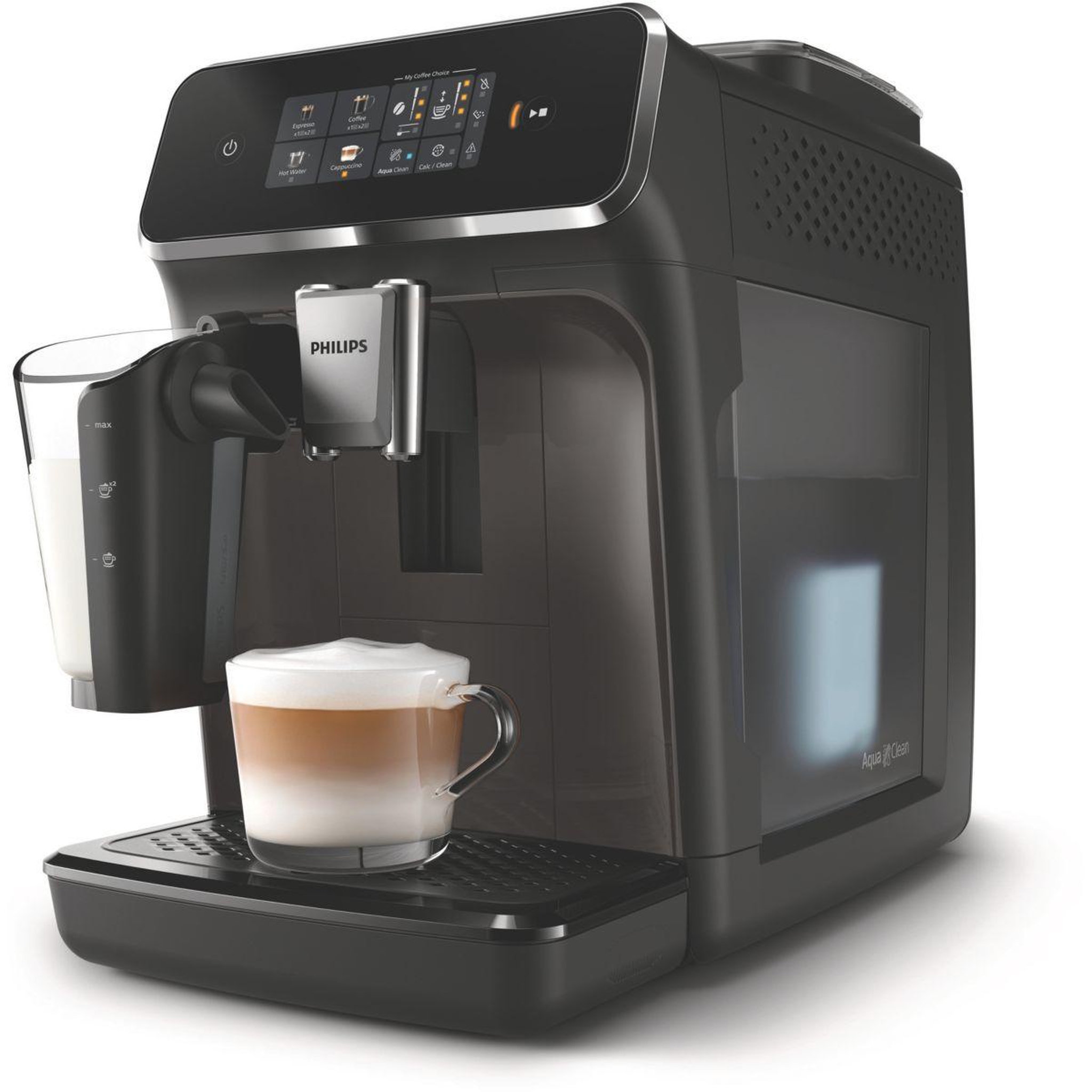 Voir la diapositive 5 : Philips Expresso broyeur ep2334/10 machine à café à grain silent brew série 2300 lattego