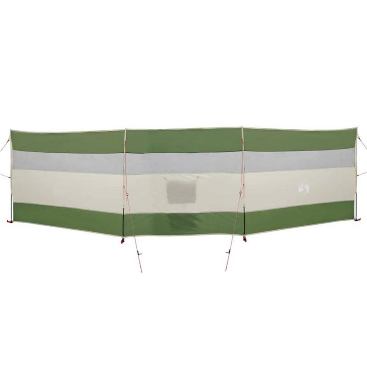 VIDAXL Brise vent de camping vert 508x130 cm imperméable