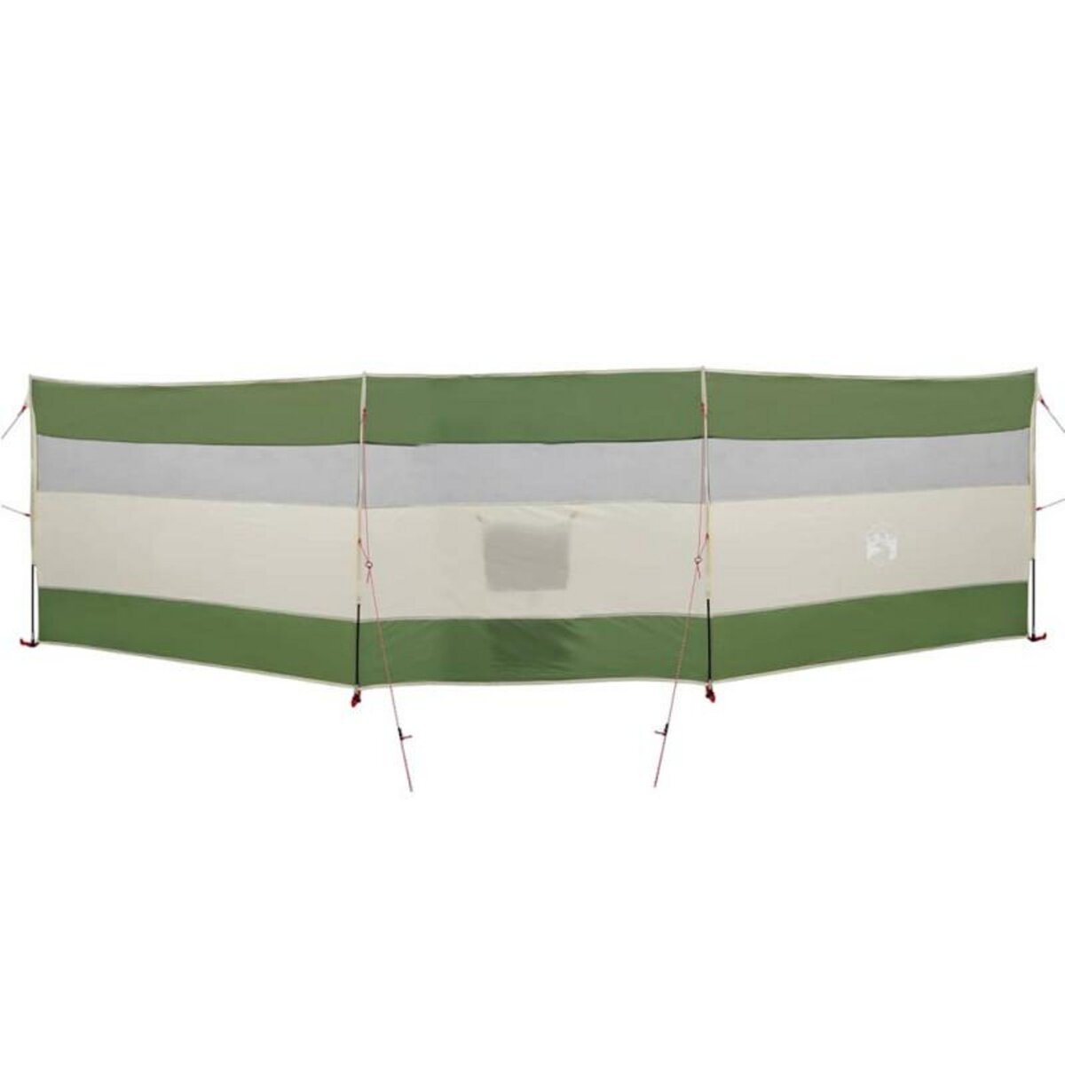 VIDAXL Brise vent de camping vert 508x130 cm imperméable