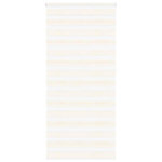 VIDAXL Store zebre beige marbre largeur du tissu 105,9 cm polyester