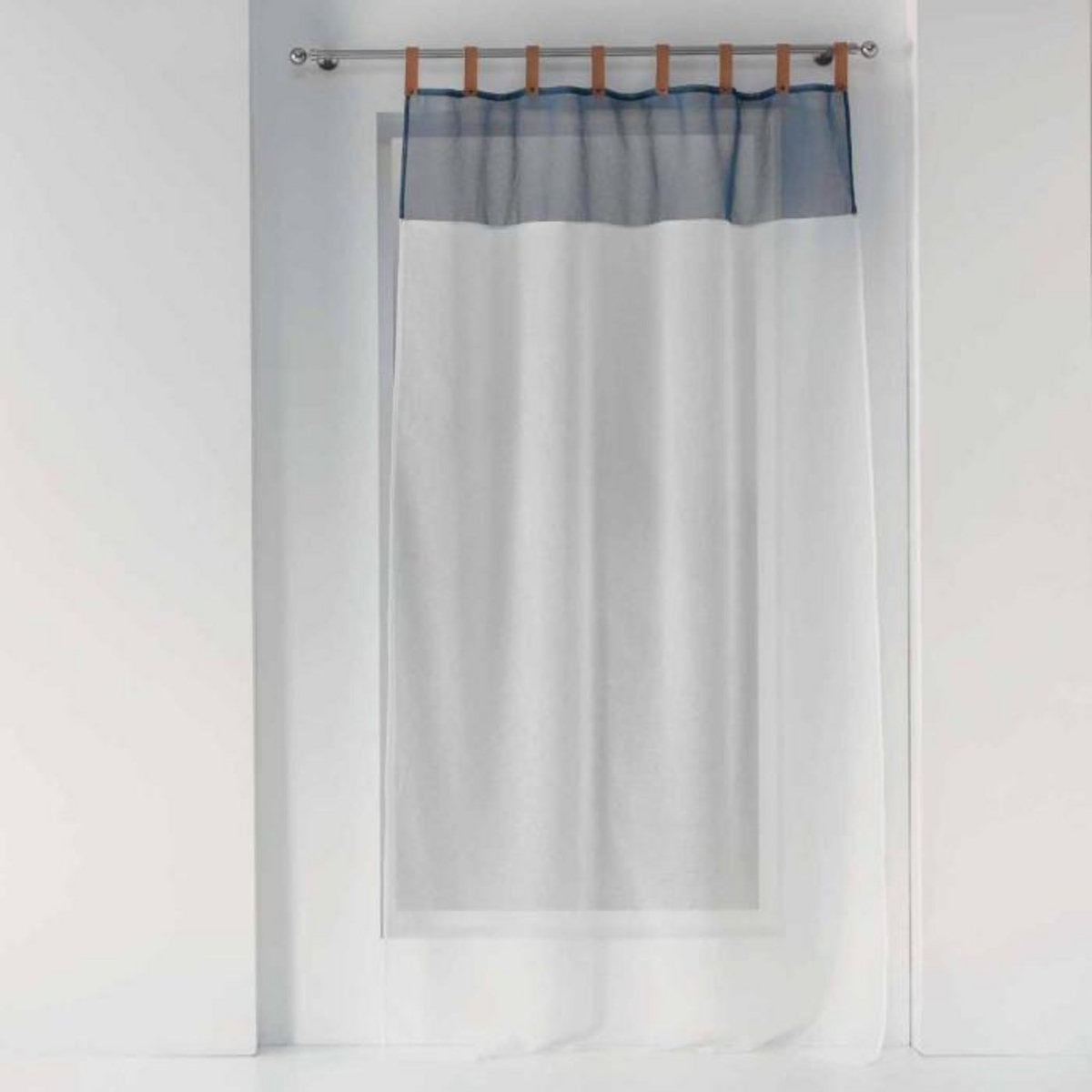 Paris Prix Rideau Voilage à Passants  Loft Atelier  140x240cm Bleu