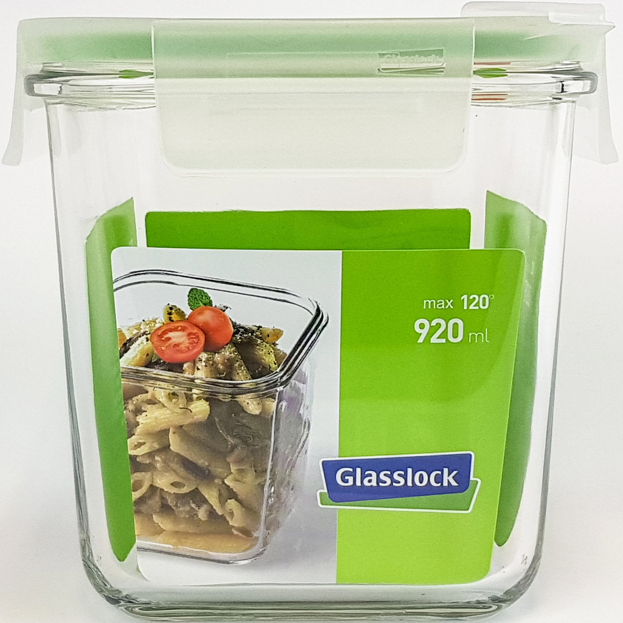 Pasta box avec valve GLASSLOCK 920 ml