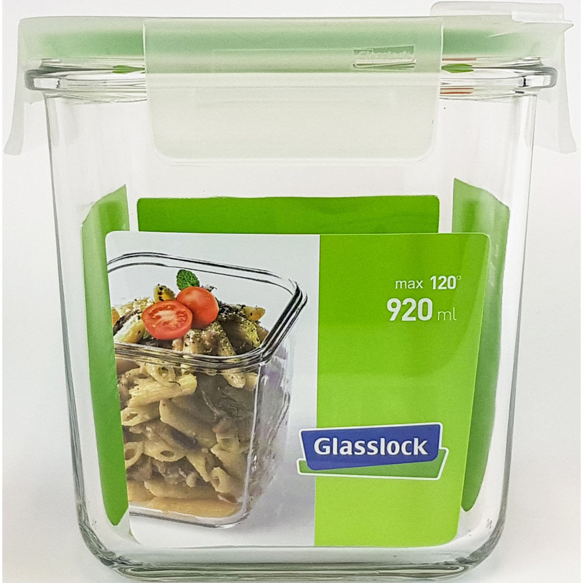 Pasta box avec valve GLASSLOCK 920 ml
