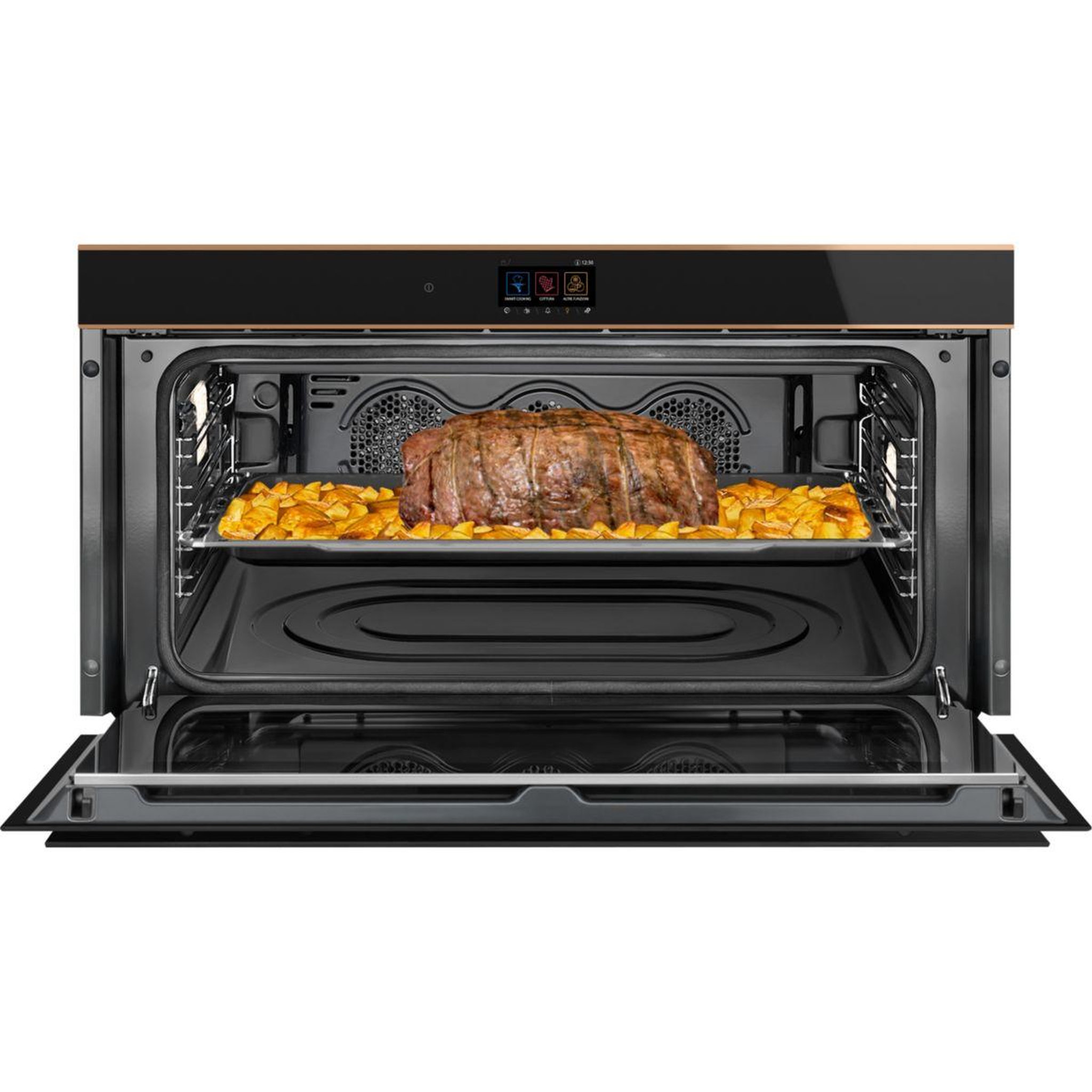 Voir la diapositive 5 : SMEG Four encastrable sfpr9604tnr