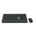 Logitech Logitech Advanced MK540 clavier Souris incluse USB QWERTY Anglais britannique Noir, Blanc