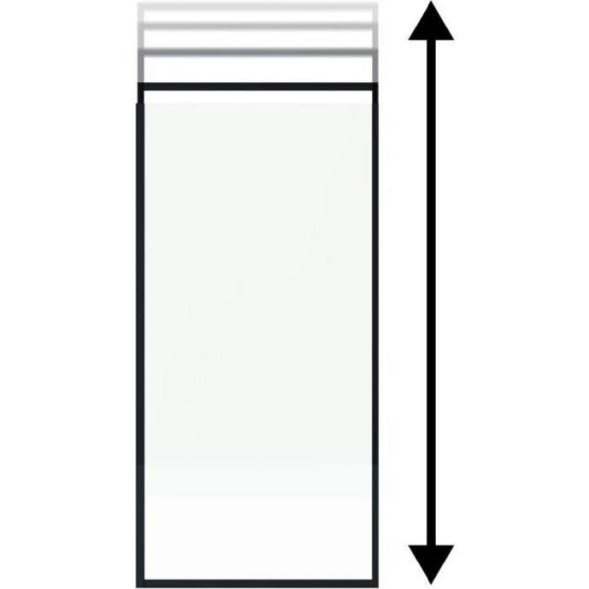 GELCO Paroi fixe - GELCO - ONLY Noir - 90 x 210 / 266