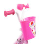 Voir la diapositive 2 : MINNIE Vélo enfant 10'' Minnie / Disney , 2 stabilisateurs amovibles, garde boues et panier avant ! Marque
