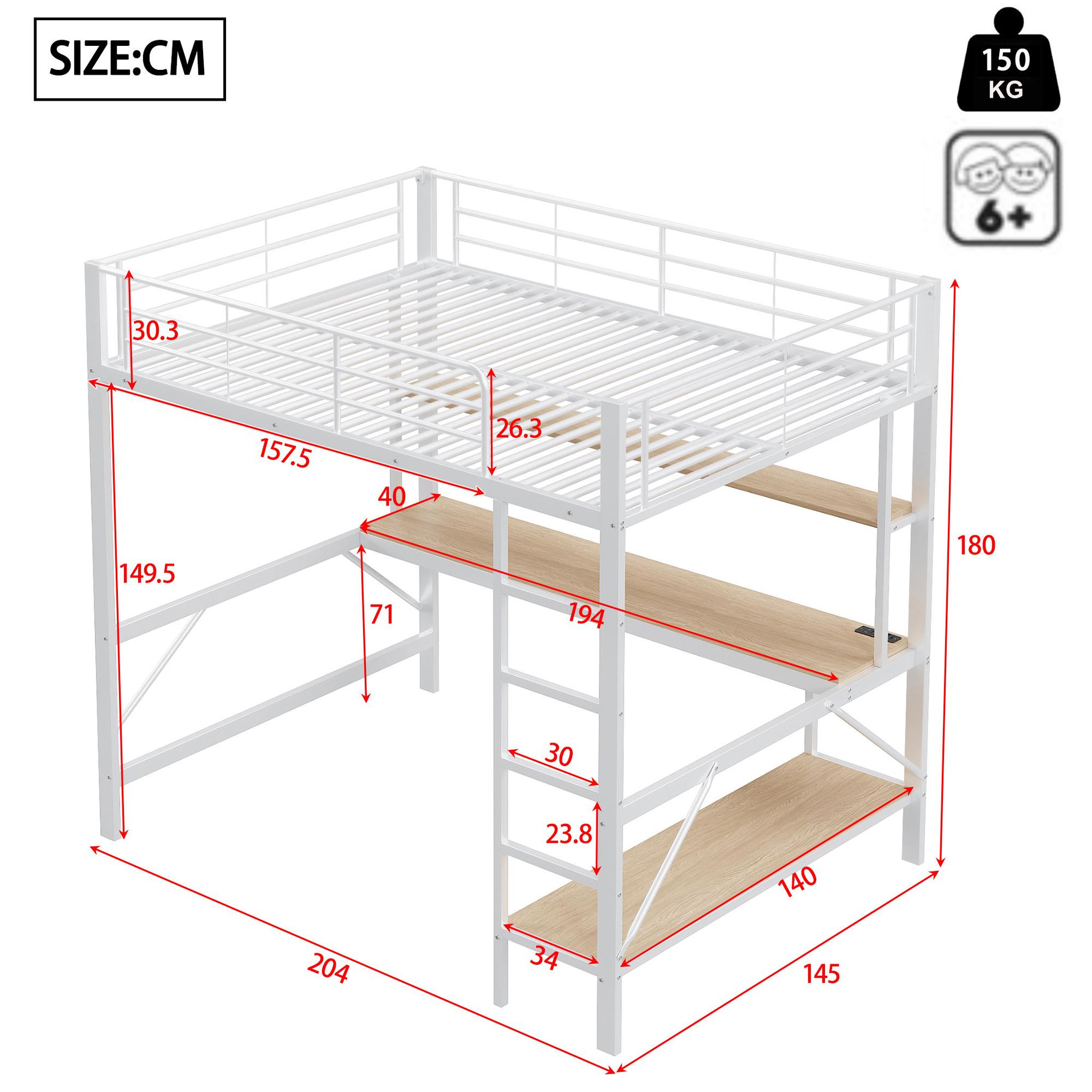 Voir la diapositive 3 : MERAX Lit mezzanine