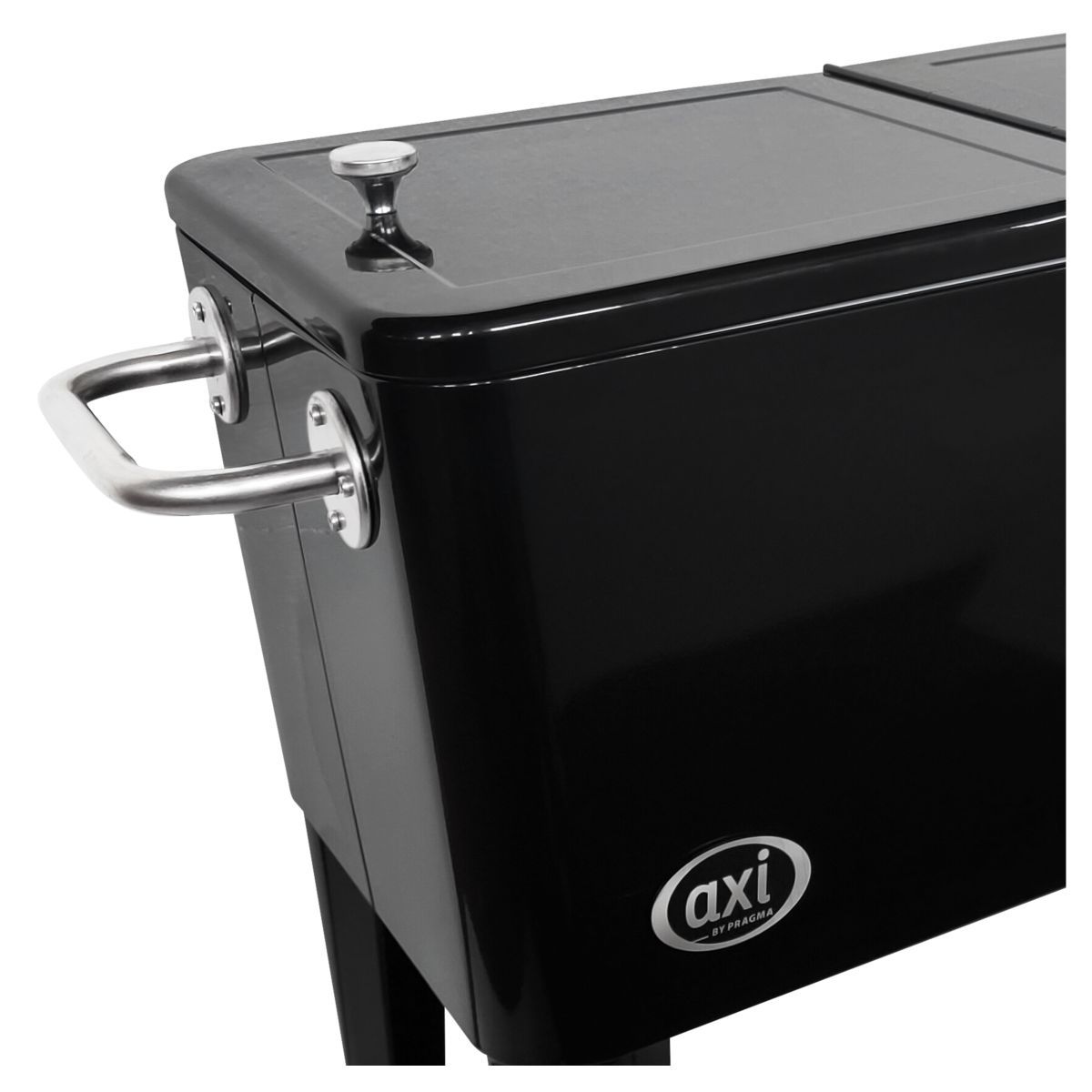 AXI Glacière sur pieds - Rétro noire
