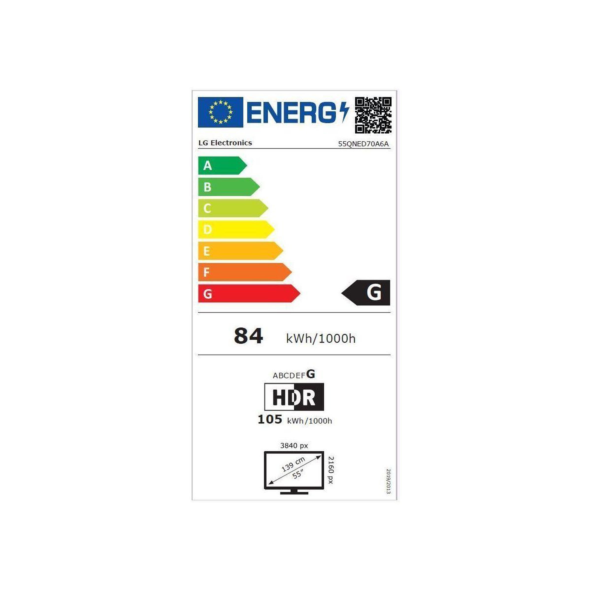 Voir la diapositive 6 : LG TV LED 55QNED70A 2025 (139cm)