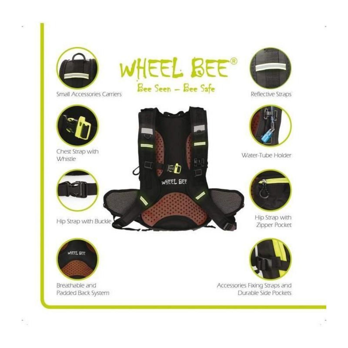 SCHILDKROT Sac a dos - SCHILDKRÖT - Sac Wheel Bee BIKE BACKPACK Stelvio