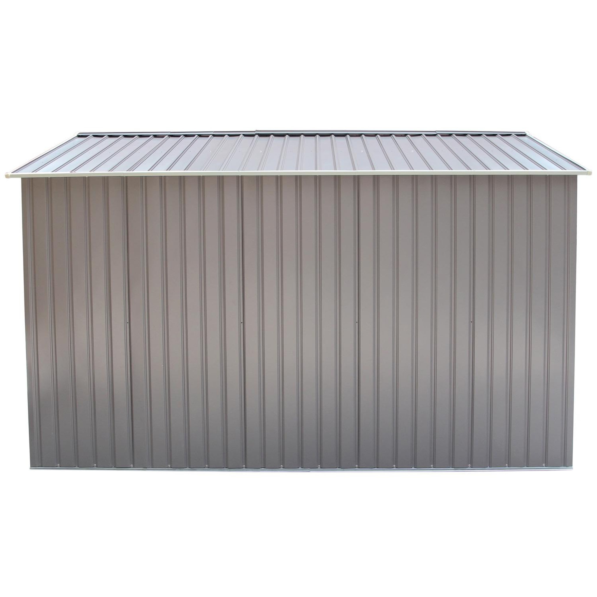 Voir la diapositive 4 : CONCEPT USINE Abri de jardin 1085 m² en acier gris SANCY