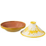 Voir la diapositive 2 : Paris Prix Plat à Tajine en Céramique  Granada  28cm Jaune