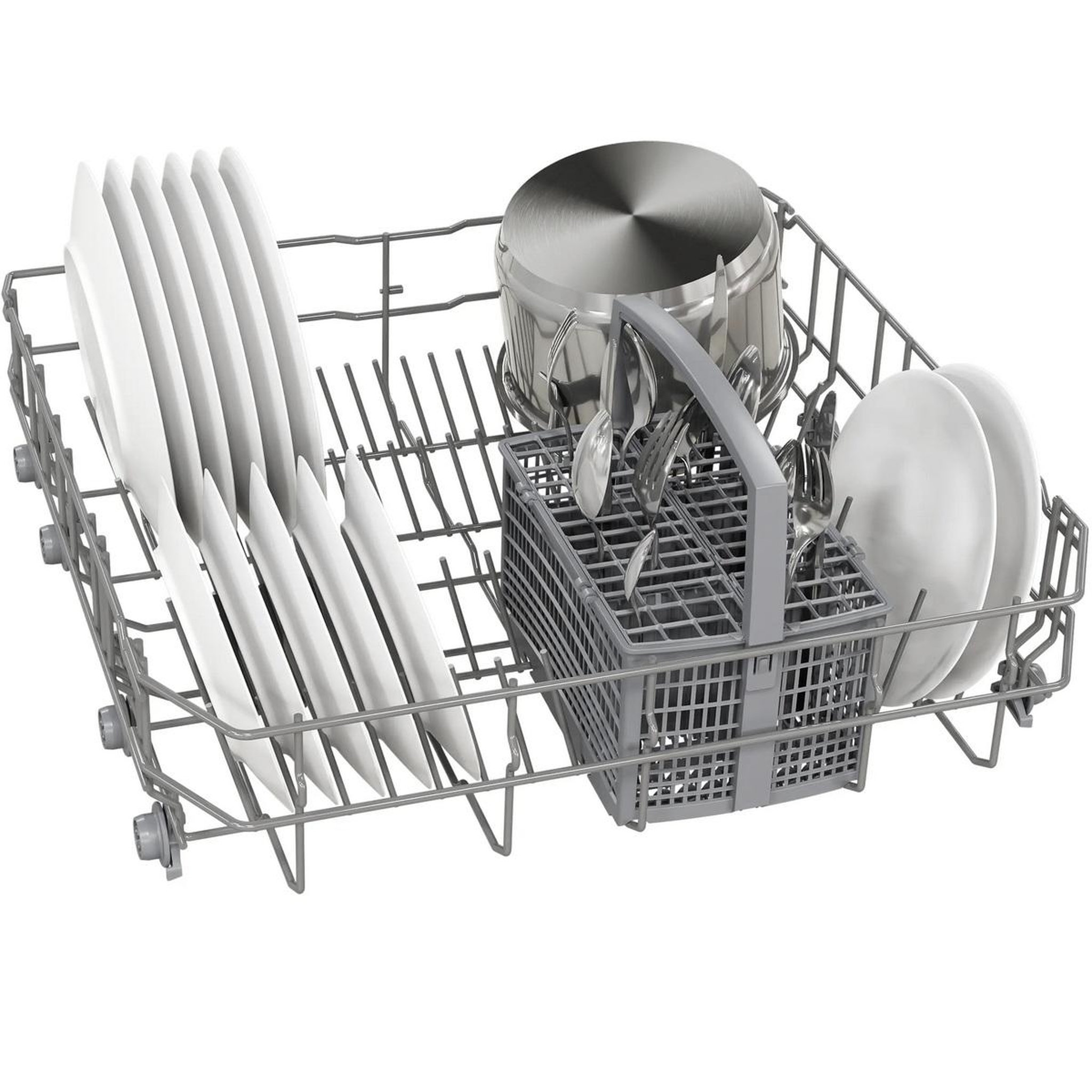 Voir la diapositive 6 : BOSCH Lave-vaisselle 60cm 12 couverts 46db blanc - SMS2ITW65E