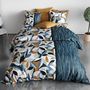Voir la diapositive 5 : ATELIER DU COTON Housse de couette 240x220 FLORIS + 2 taies coton 57 fils
