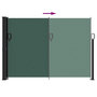 Voir la diapositive 5 : VIDAXL Auvent lateral retractable vert fonce 140x300 cm