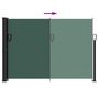 Voir la diapositive 5 : VIDAXL Auvent lateral retractable vert fonce 140x300 cm