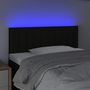 Voir la diapositive 3 : VIDAXL Tete de lit a LED Noir 100x5x78/88 cm Tissu