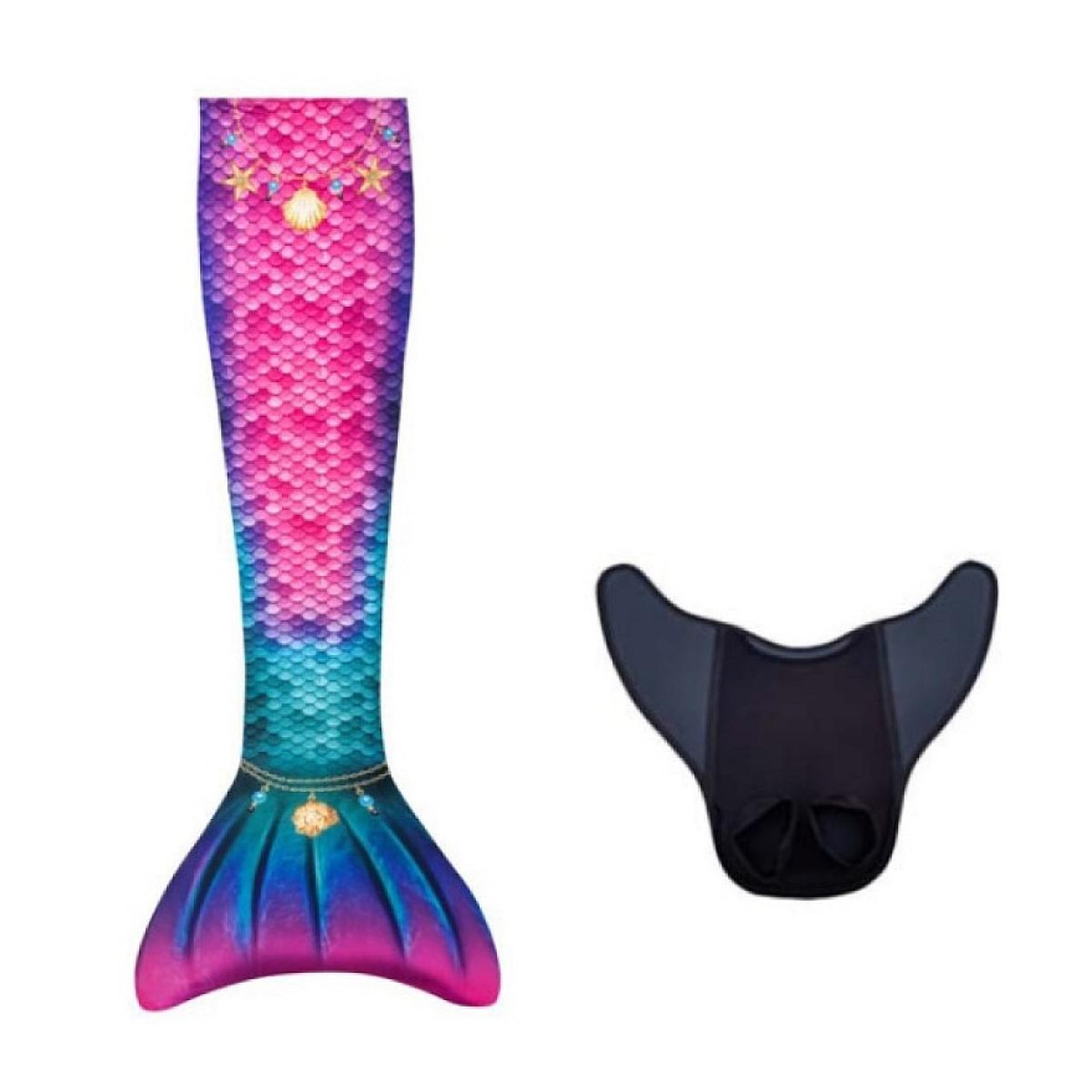 KUAKI MERMAIDS Queue de sirène  S Aquaris Star + Monopalme