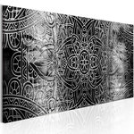Paris Prix Tableau Imprimé  Mandala : Grey Depths. Coloris disponibles : Multicolore