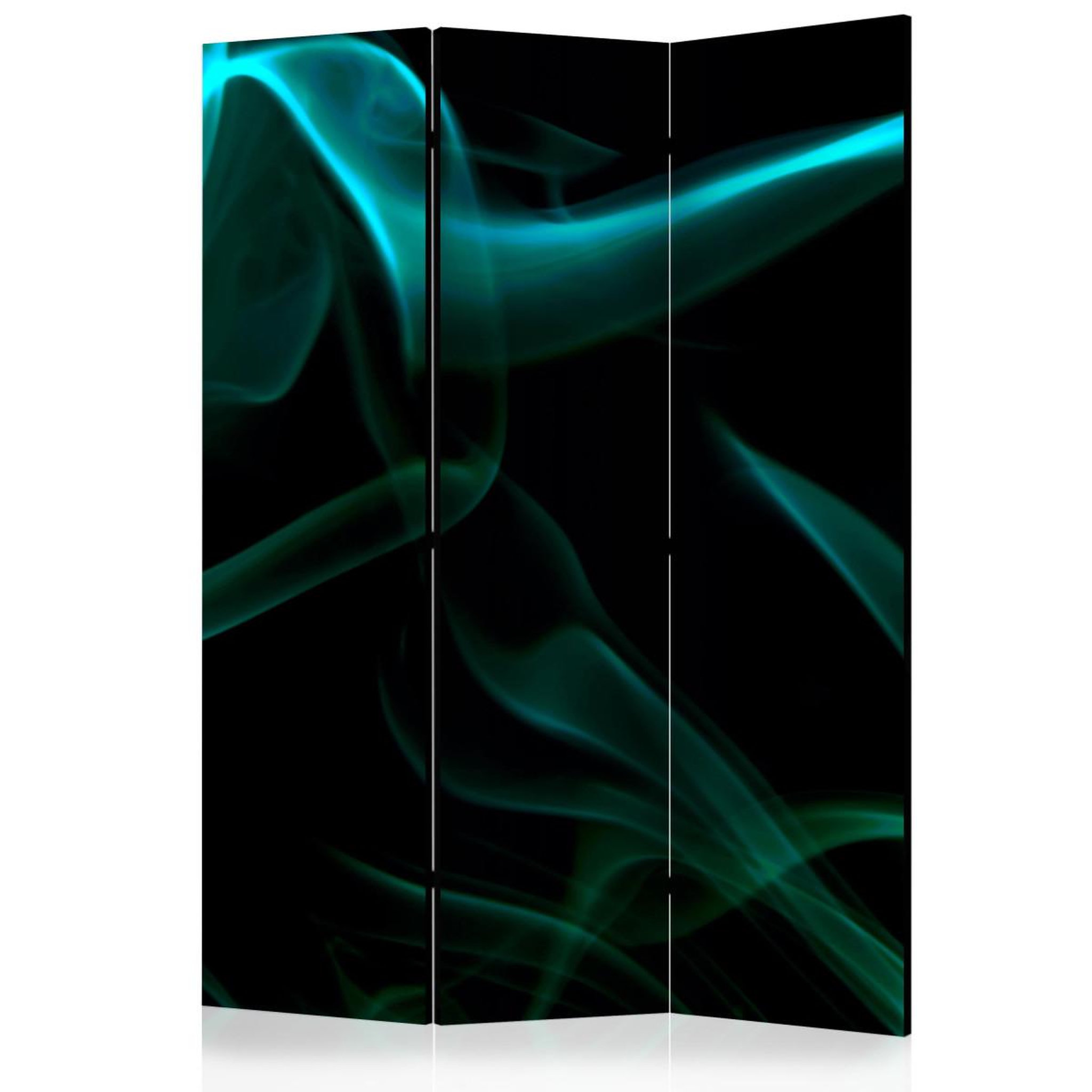 Paris Prix Paravent 3 volets  blue smoke waves  135x172cm