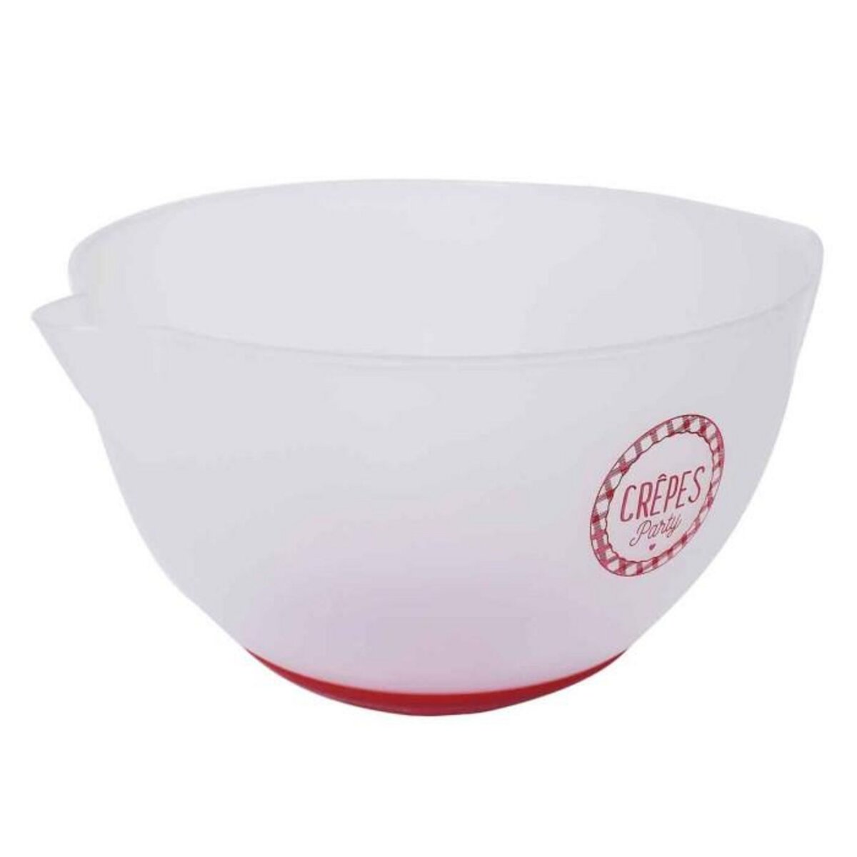 Paris Prix Bol Mélangeur  Chandeleur  3L Transparent