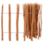 Voir la diapositive 1 : VIDAXL Cloture a piquets Bois de noisetier 60x500 cm