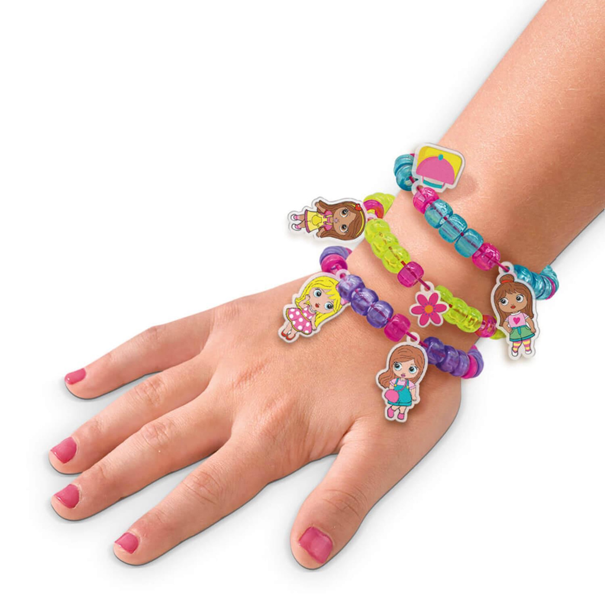 Voir la diapositive 3 : SES Creative Kit créatif : Bracelets à charms fashionistas