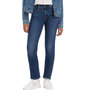 Voir la diapositive 1 : Levi's Jean 712 Slim  foncé Femme Levi's Welt Pocket   W26