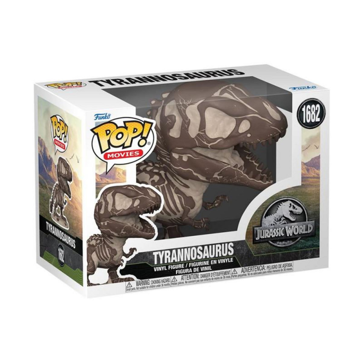 Funko Figurine Funko Pop Movies Jurassic Park Fossil Tyrannosaurus