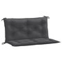 Voir la diapositive 2 : VIDAXL Coussins de banc de jardin lot de 2 anthracite melange tissu