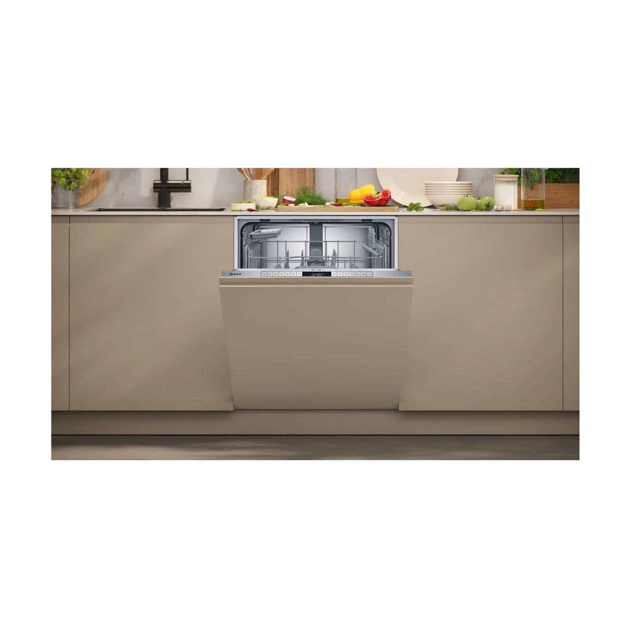 Voir la diapositive 3 : Neff Lave-vaisselle 59.8cm 13 couverts 46db intégrable - s175htx06e