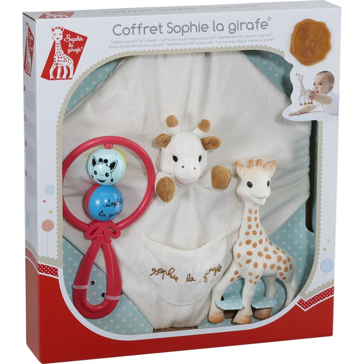 SOPHIE LA GIRAFE - Coffret cadeau Set de jeu liv…