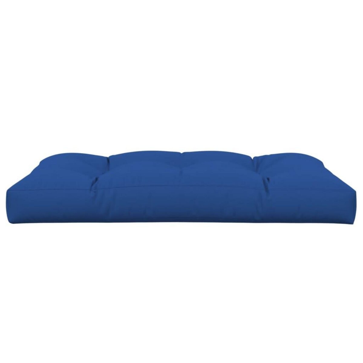 VIDAXL Coussin de palette bleu royal 120x80x12 cm tissu