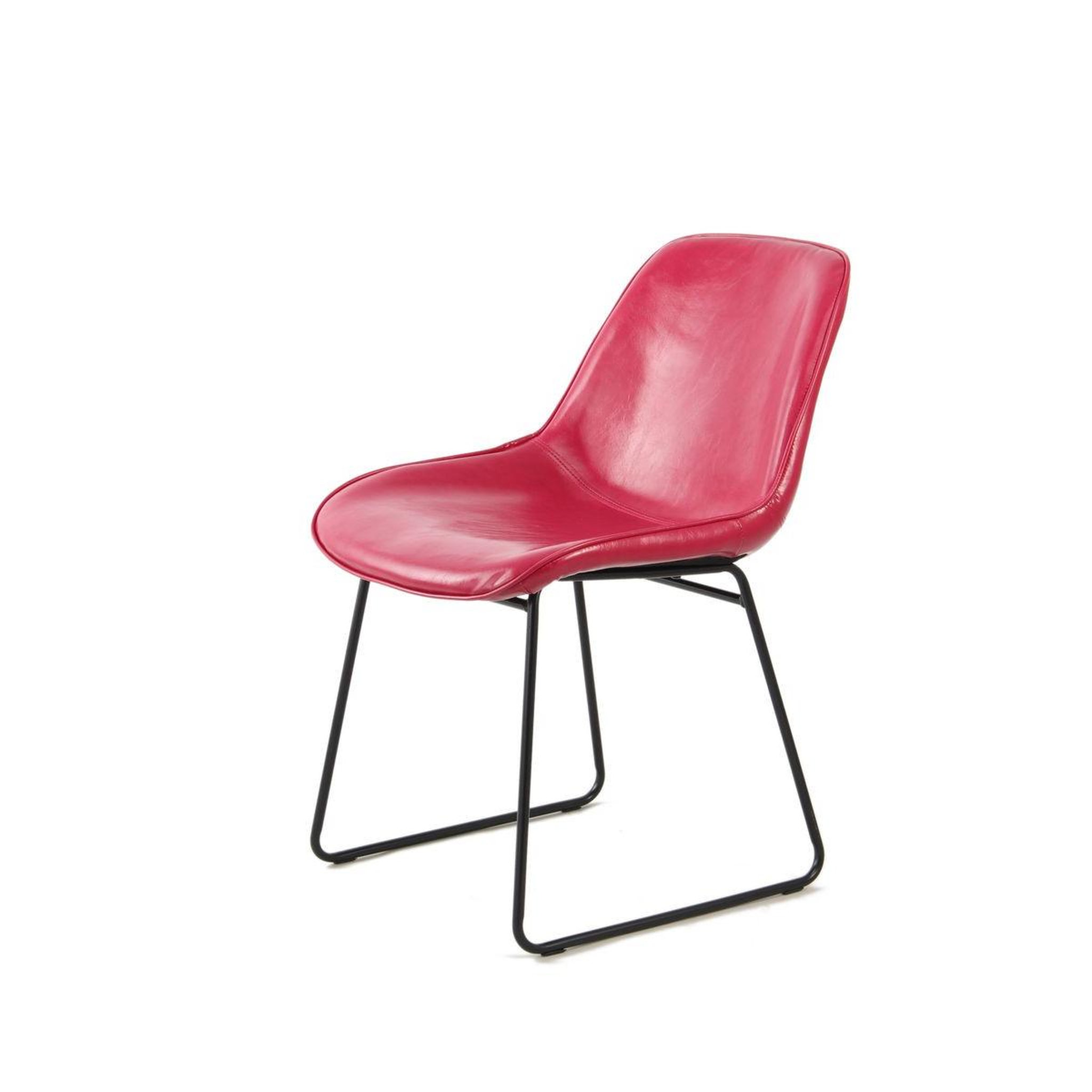 Voir la diapositive 2 : Paris Prix Lot de 2 chaises design  cora  81cm rose