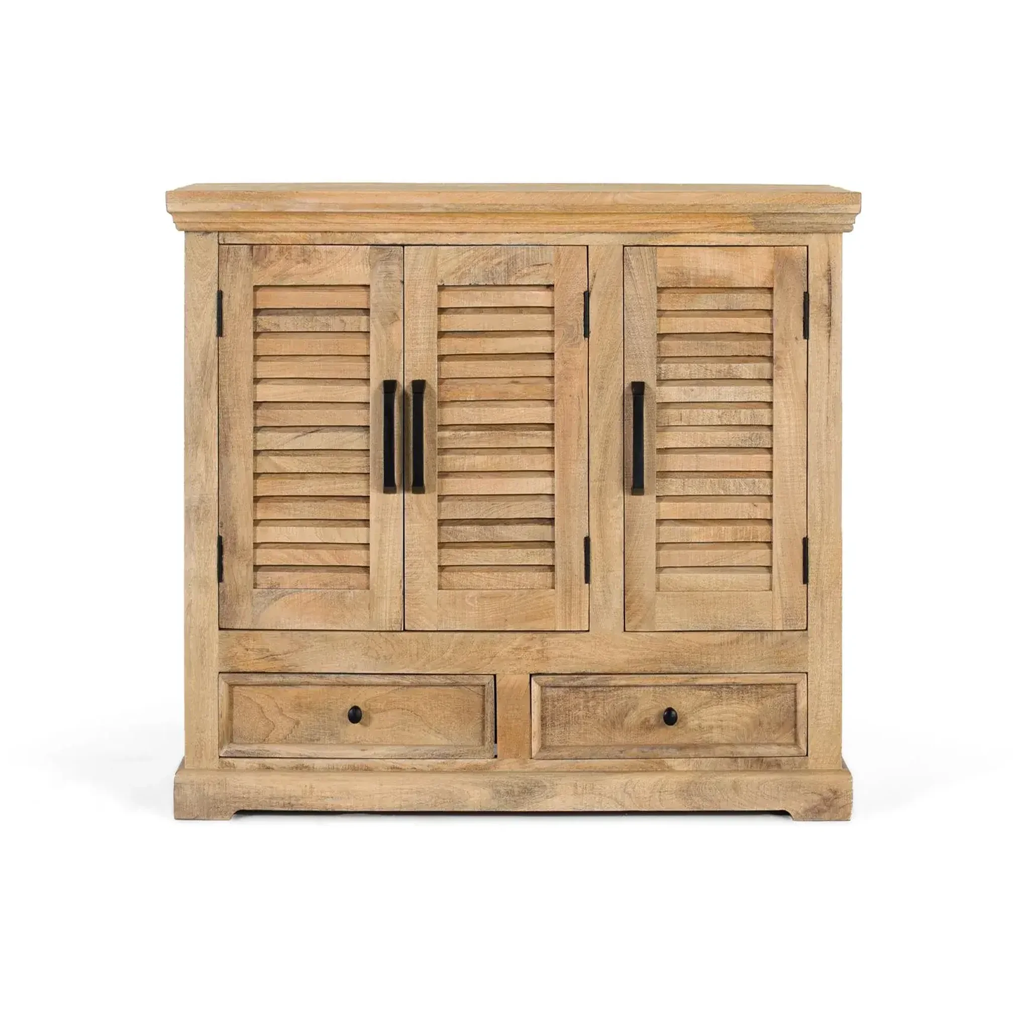 GINER Y COLOMER SL Buffet en bois de manguier 120cm style rustique contemporain
