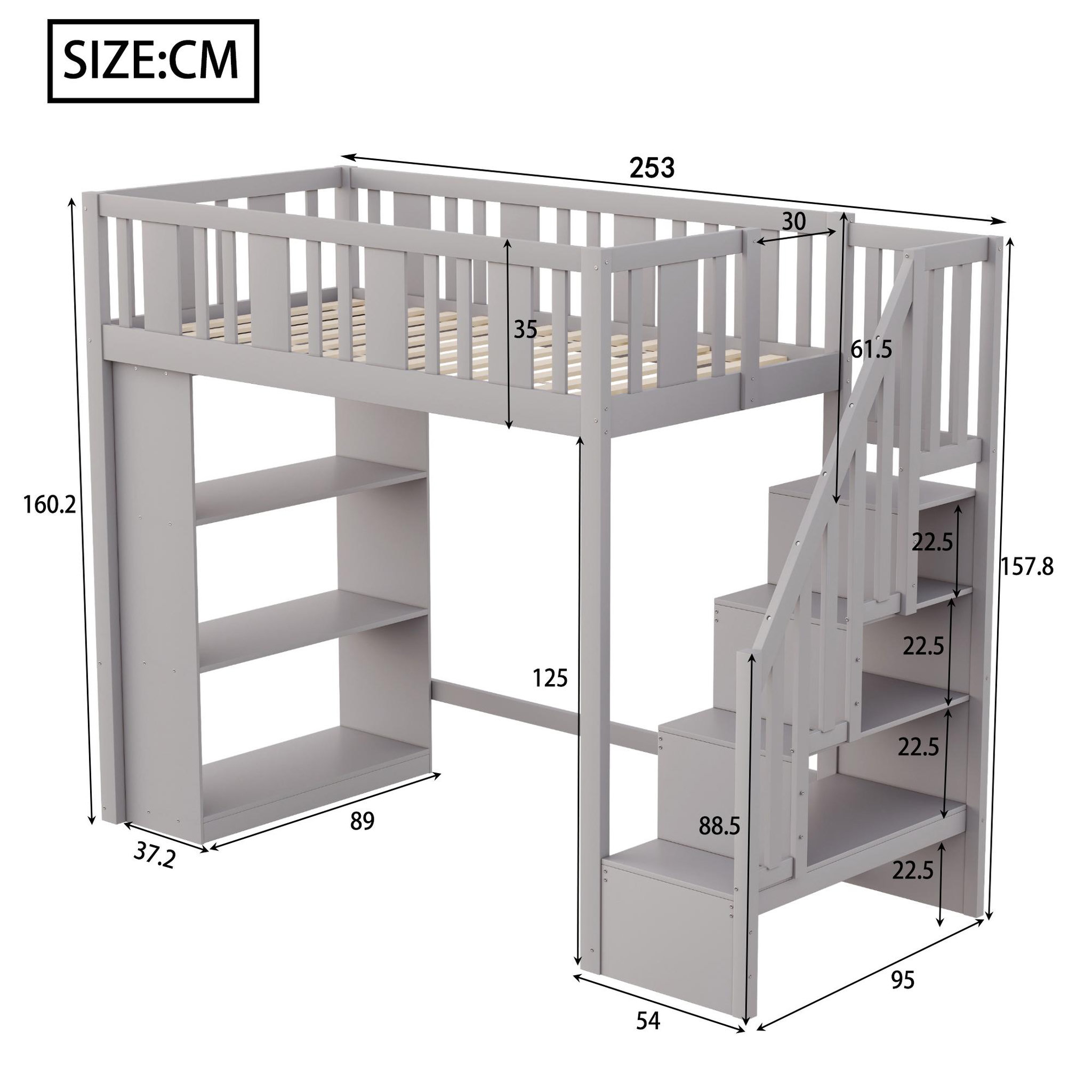 Voir la diapositive 3 : MERAX Lit mezzanine