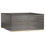 Voir la diapositive 2 : VIDAXL Housse de salon de jardin 16 œillets 205x205x90 cm carre