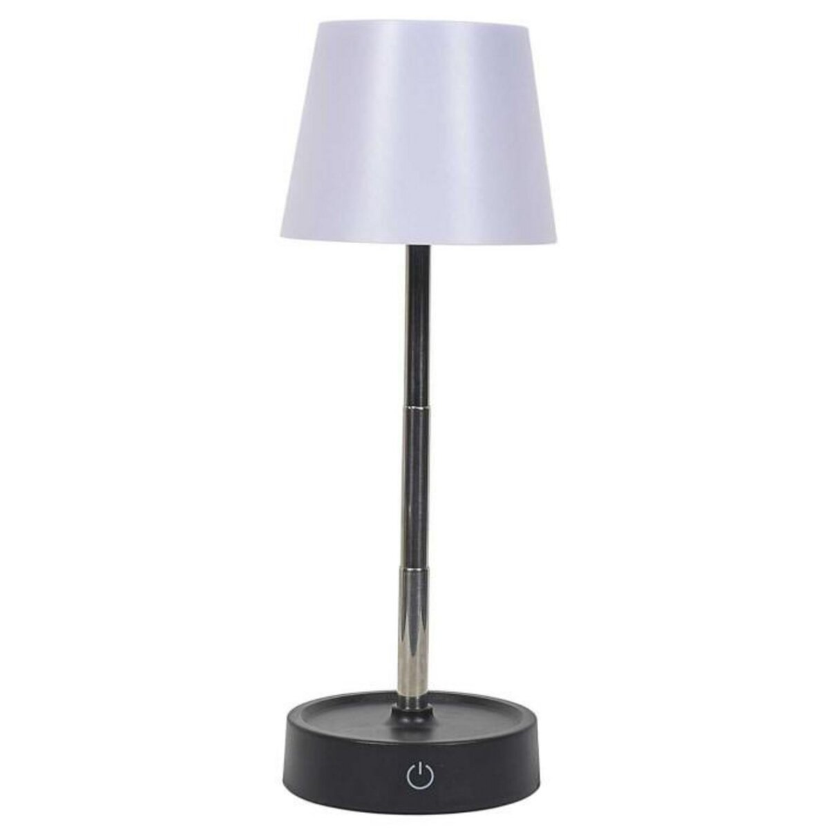 Paris Prix Lampe à Poser Télescopique Tactile  Rechargeable  29cm Blanc