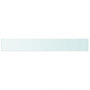 Voir la diapositive 2 : VIDAXL Panneau d'etagere Verre transparent 90 x 12 cm