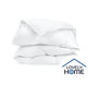 Voir la diapositive 2 : LOVELY HOME Couette 140 x 200 cm - LOVELY HOME - Chaude - 450 g/m² - Anti-acariens - 1 personne - Blanc