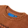 VIDAXL Pull-over tricote pour enfants cognac 92