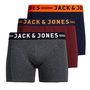 Voir la diapositive 1 : Jack & Jones X3 Boxers Bordeaux/ Homme Jack & Jones 12113943